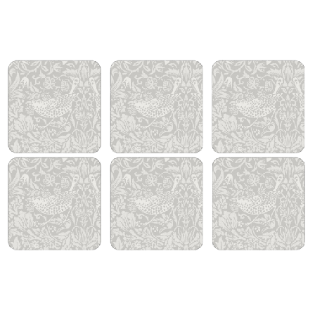 Morris & Co Glasunderlägg – Pure S.Thief 6-pack Köksredskap Flerfärgad 10,5x10,5