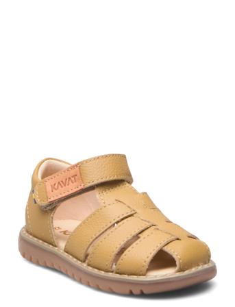 Hällevik Ep Shoes Summer Shoes Sandals Gul Kavat*Betinget Tilbud