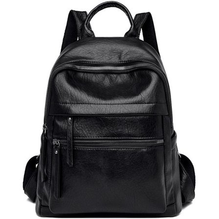 2026 Ny dame ryggsekk, vanntett tyverisikker ryggsekk, dame ryggsekk, reise- og fritidsmote dame ryggsekk, -Svart