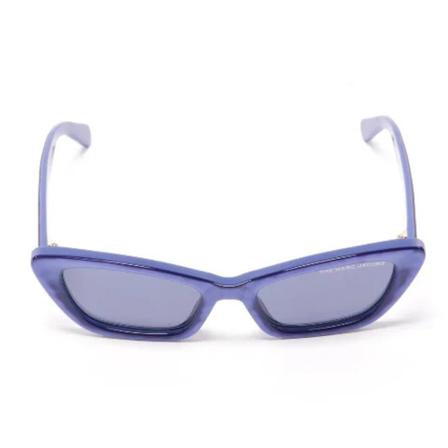 Marc Jacobs Pre-owned, Pre-owned Sungles Blauw, Dames, Maat:ONE Size