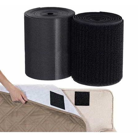 11 cm bred 1 m lang sy på velcro til stof, ikke-klæbende F