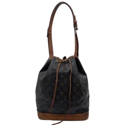 Louis Vuitton Vintage, Pre-owned Noe Monogram Bag Bruin, Dames, Maat:ONE Size,leer