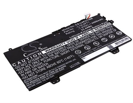 Batteri til bærbar PC for Lenovo Yoga 3 Pro 11, 80J80021US, Yoga 3 11-5Y10 og andre.