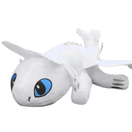 Hvordan trene din drage Tannlaus Liten Flygende Drage Dukke Dekor Bil Motorsykkel Hjelm Trim Hurtigutløser 27CM B