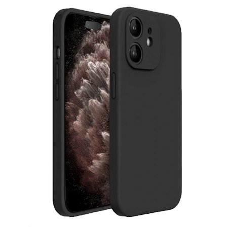 iPhone 11 Skal - Matt Svart med Kameraskydd | Slitstarkt och Stilrent Skydd