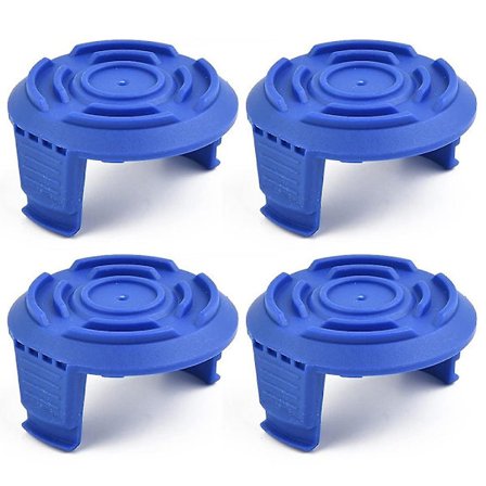 4 st/förpackning trådspolelock TLW-01-1 för Spear & Jackson / Mac Allister / Qualcast / Worx gräsklippare