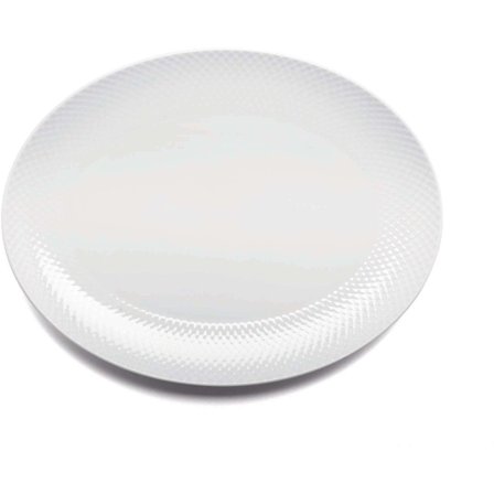 Lyngby porcelæn Serveringsfad 35x26,5 cm - Hvid | KitchenOne