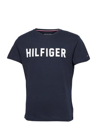 Cn Ss Tee Hilfiger T-shirts Short-sleeved Blå Tommy Hilfiger