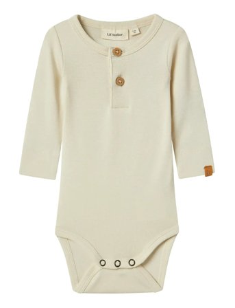 Lil'Atelier Nbmgayo Sar Ls Slim Body Lil - Cream - 62