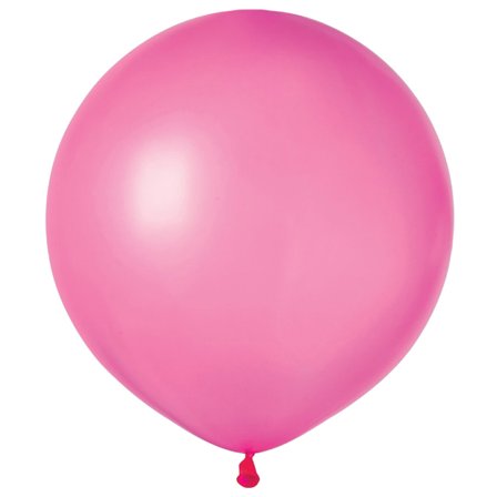 UV Latexballonger Neonrosa 48 cm