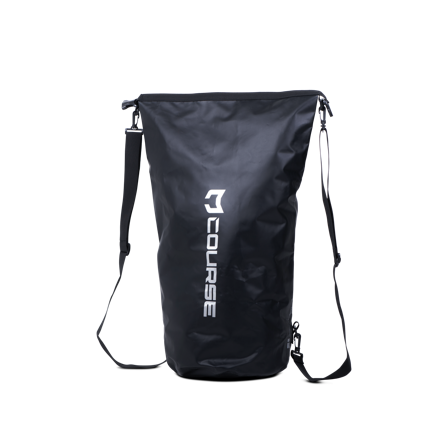 Course Roll-Top Backpack Black/Grey