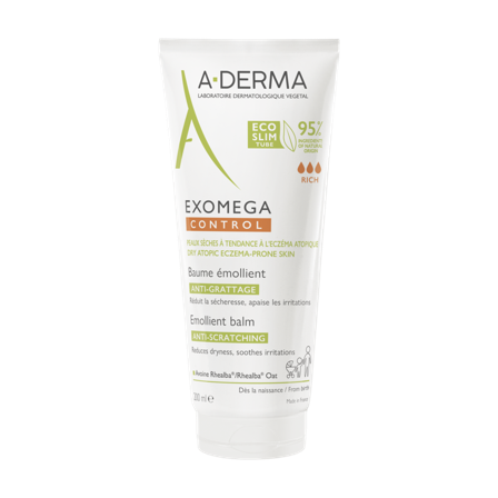 A-Derma Exomega Control Balm fuktighetskrem 200 ml