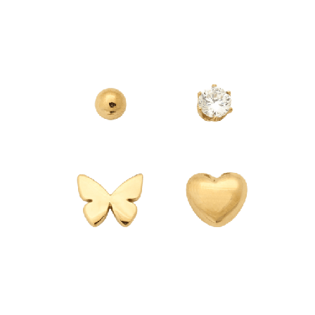 Edblad One Studs Summer Smycken & klockor Dam Guld ONESIZE