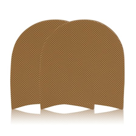 Skosål reparationspuder sko reparation hælpuder gummi 2-par