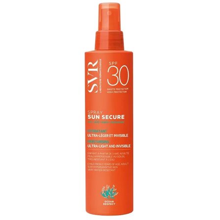 SVR Sun Secure Spray Solare Dry-Touch Viso/Corpo 200ml SPF30