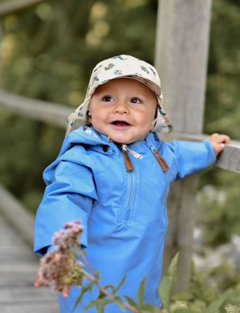 mikk-line Polyester Baby Jacket - Blue - 92