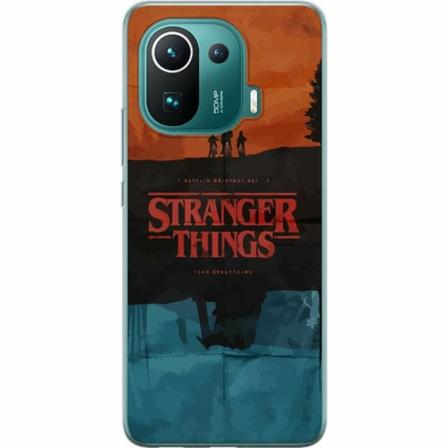 Xiaomi Mi 11 Pro Genomskinligt Skal Stranger Things