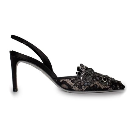 René Caovilla, Pumps Zwart, Dames, Maat:35 EU