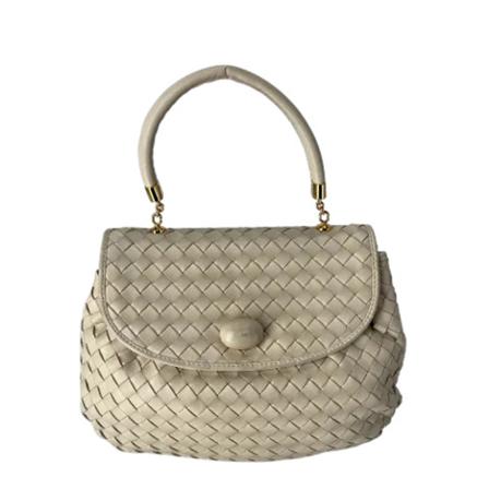 Bottega Veneta Vintage - Vintage Väskor - Beige - Dam - Storlek: One Size, Dam, Storlek: ONE SIZE