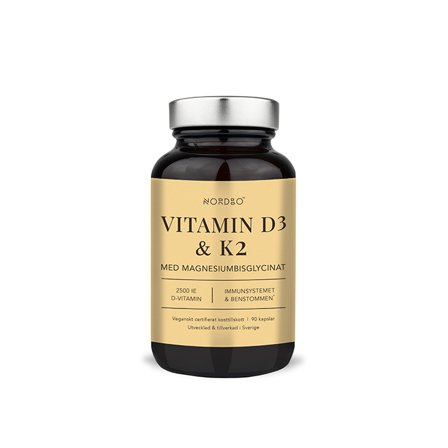 Nordbo D3 & K2 90 kapslar