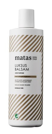 3 for 2 - Matas Striber Luksus Balsam til Normalt Hår Uden Parfume 500 ml, Hår, Shampoo & Hårpleje, Balsam