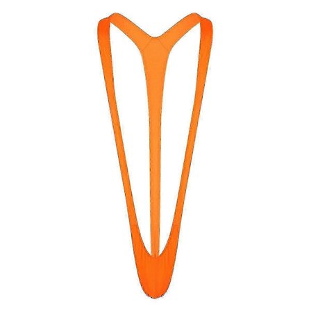 Strækbar Herre Badedragt med Fluorescerende Design