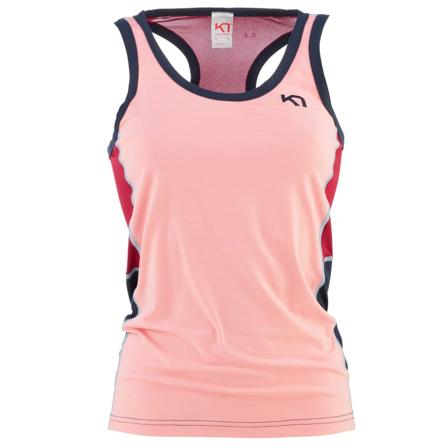 Kari Traa Women's Sanne Hiking Top Women short-sleeved sweaters Pink XL
