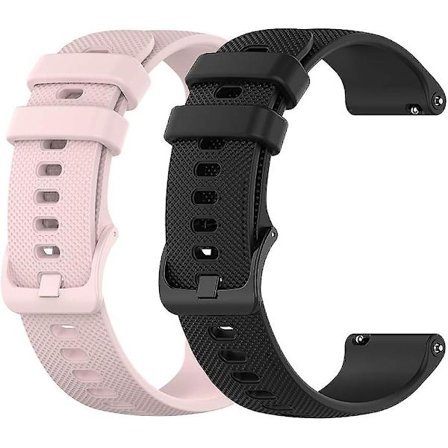Yeejok Silikon Sport Remmar Kompatibla med Samsung Galaxy Watch 3 41mm 42mm/Galaxy Watch Active 2 40mm 44mm/Gear Sport, 20mm Mjuk Fitness Klockarmband