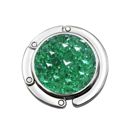 Kätevä käsilaukku koukku naisille Laukku Järjestäjä VIHREÄ green