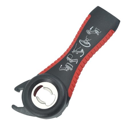 5 i 1 multifunktionel flaskeåbner til alle slags køkken dåser, flasker, vin, øl