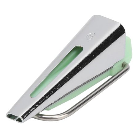 Tape Maker 5 Størrelser Stoff Skråbånd Maskin Sett DIY Quilting Faldeverktøy Kit for Husholdning 6MM Grønn