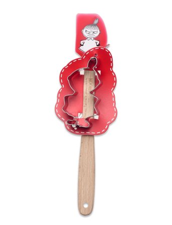 MUMIN Little My Minispatula With Cookiec - Red - ONE SIZE