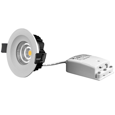 Designlight Q-40MW Downlight vit, 3000 K, Belysning