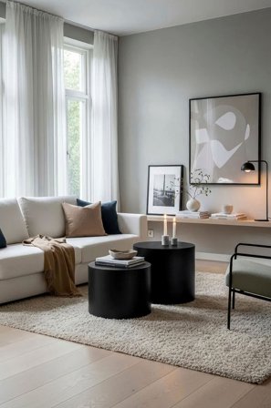 Homeroom Collection - Majken Sohvapöytä - Musta - Sohvapöydät - - Homeroom