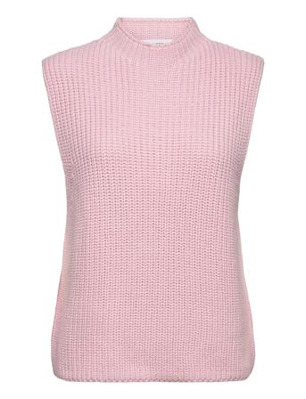 Slfmelena Knit Vest M Pink Selected Femme