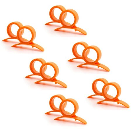 20 stk. Citrus Zester Skræller, Appelsinskræller Citrus Fjerner Plast Skærer