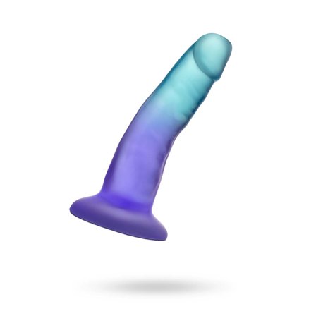 B YOURS – MORNING DEW 5 INCH DILDO – SAPPHIRE - Vuxen.se - Handsfree dildo med sugpropp