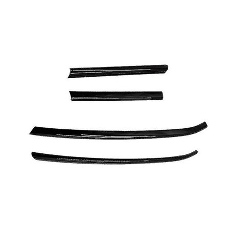 4 kpl Auton Etukeskialan Alempi Säleikkölistan Koristelista Golf 7.5 Mk7.5 Muokattu Koristetarvikkeet