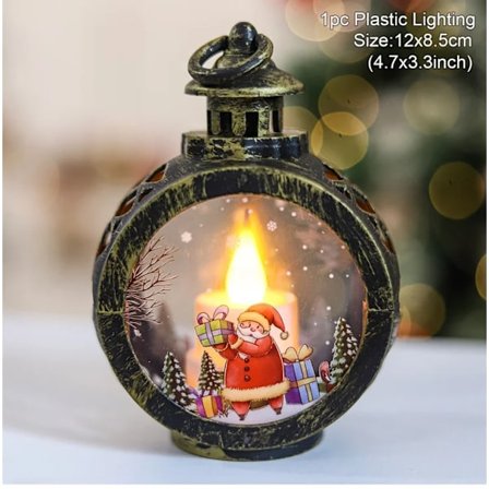 Mub- Christmas Light Ornament Merry Christmas Decoration for Home Natal Navidad Christmas Ornaments Xmas Gift New Year 2023