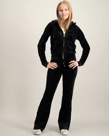 RYVLS Velour Pant Sort Bukser Pige - Kids Brand Store