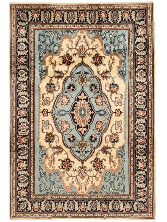 Tapis Gabbeh Kashkooli 200X297 Marron/Noir (Laine, Perse)