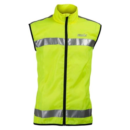 Swix Flash Reflective Vest Unisex unlined vests Yellow L