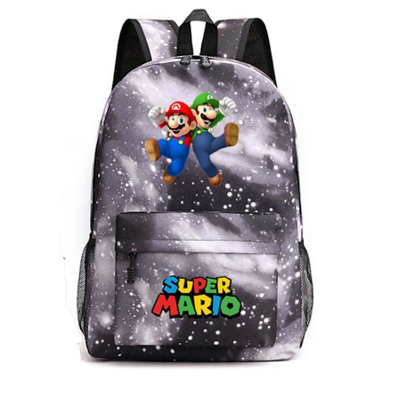 Mario Ryggsäck Mochila Barn Väskor Kapacitet-1