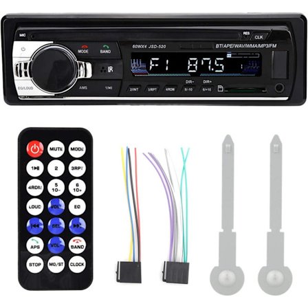 Bilradio Stereo - Bilstereo - med Fjärrkontroll