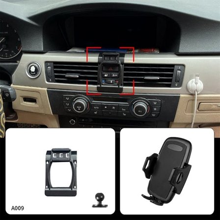 Mobilhållare BMW 3 Series 2005-2012 E90 / E91 / E92 / E93