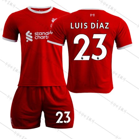 23 Liverpool Hemfotbollströja NR 23 Luis Diaz tröja