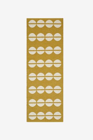 Horredsmattan - Plastmatta Bastian - Gul - Plastmattor - 70X450 - Från Homeroom