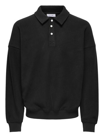 ONLY & SONS | Onsdominic Rlx Ls Rugby Sweat Vd | M