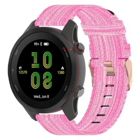 För Garmin Venu 2 22mm Nylon Woven Watch Band
