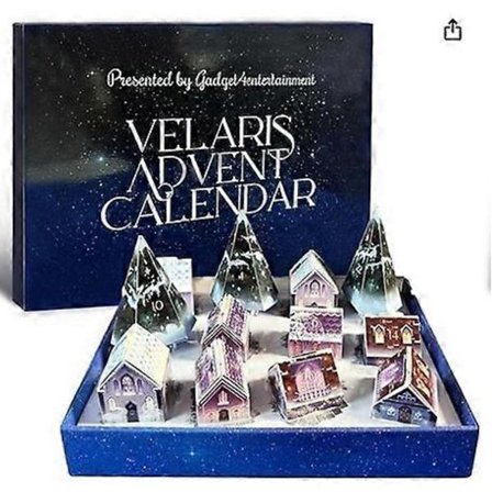 Julekalender Velaris Julekalender 2024 Julegave - 12 Dages Jule-nedtællingskalender